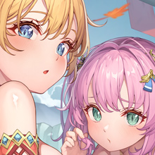 クロとブチ 描き下ろし B2タペストリー